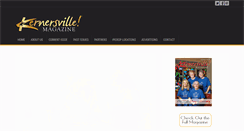 Desktop Screenshot of kernersvillemagazine.com